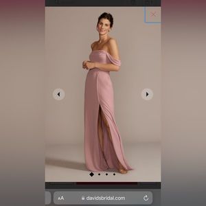 David’s Bridal Bridesmaid Dress